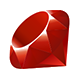 Ruby's logo